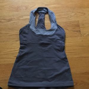 Lululemon Size 4 racorback scoop tank
